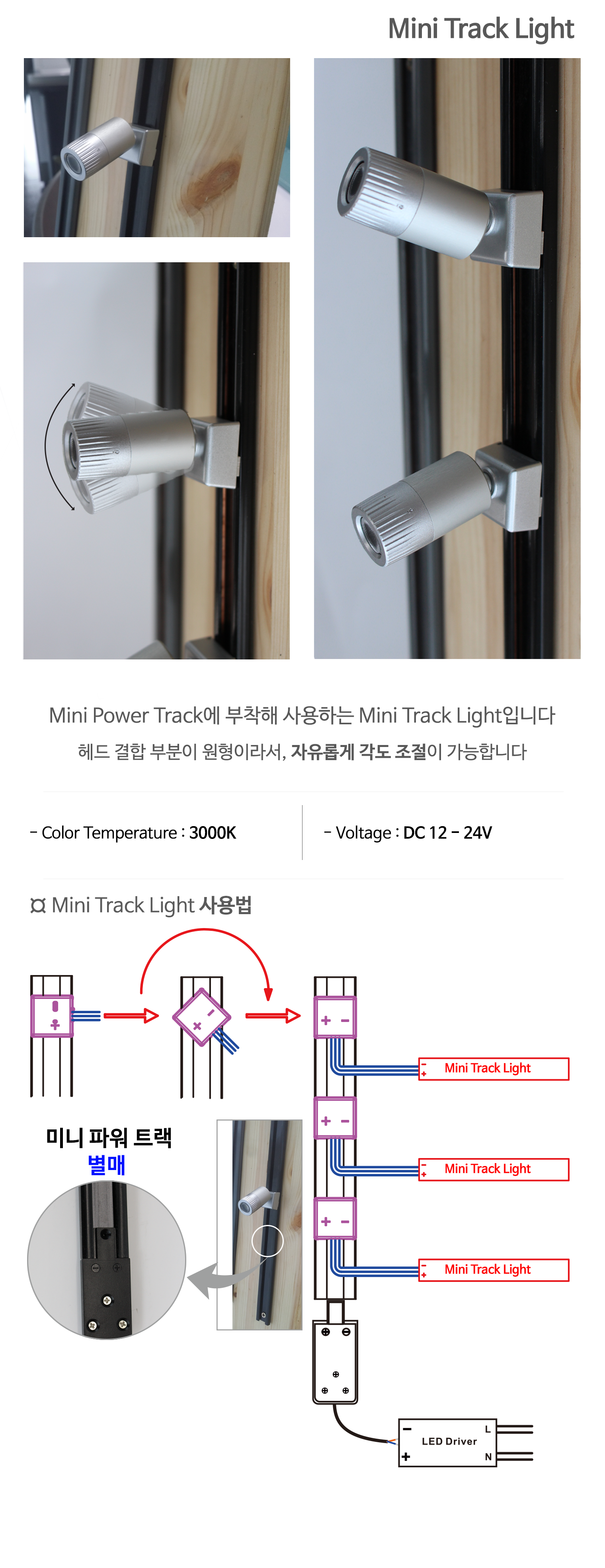 MINI TRACK LIGHT
