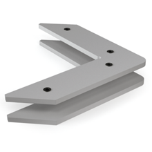 Fabric Lightbox Accessories 90° Frame Connectors Set